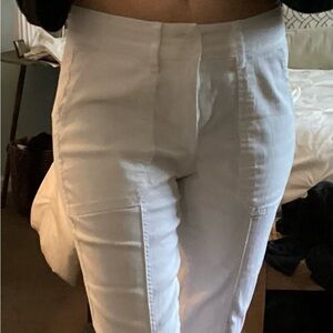 Nautical white pant